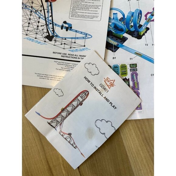 Custom Set Roller Coaster building toy - Picture 2 of 7